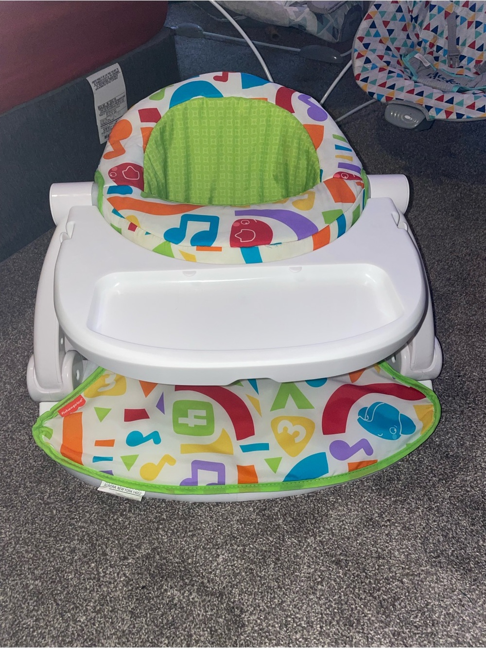 Colorful Baby Activity Seat with Tray